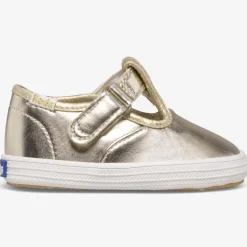 Little Kid's Champion Toe Cap T-Strap Sneaker<Keds New