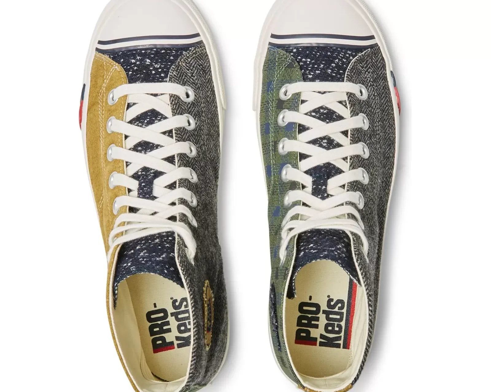 Unisex Royal Hi Patchwork<Keds New