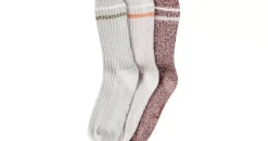 Women's 3 Pk Crew Boot Socks<Keds Clearance