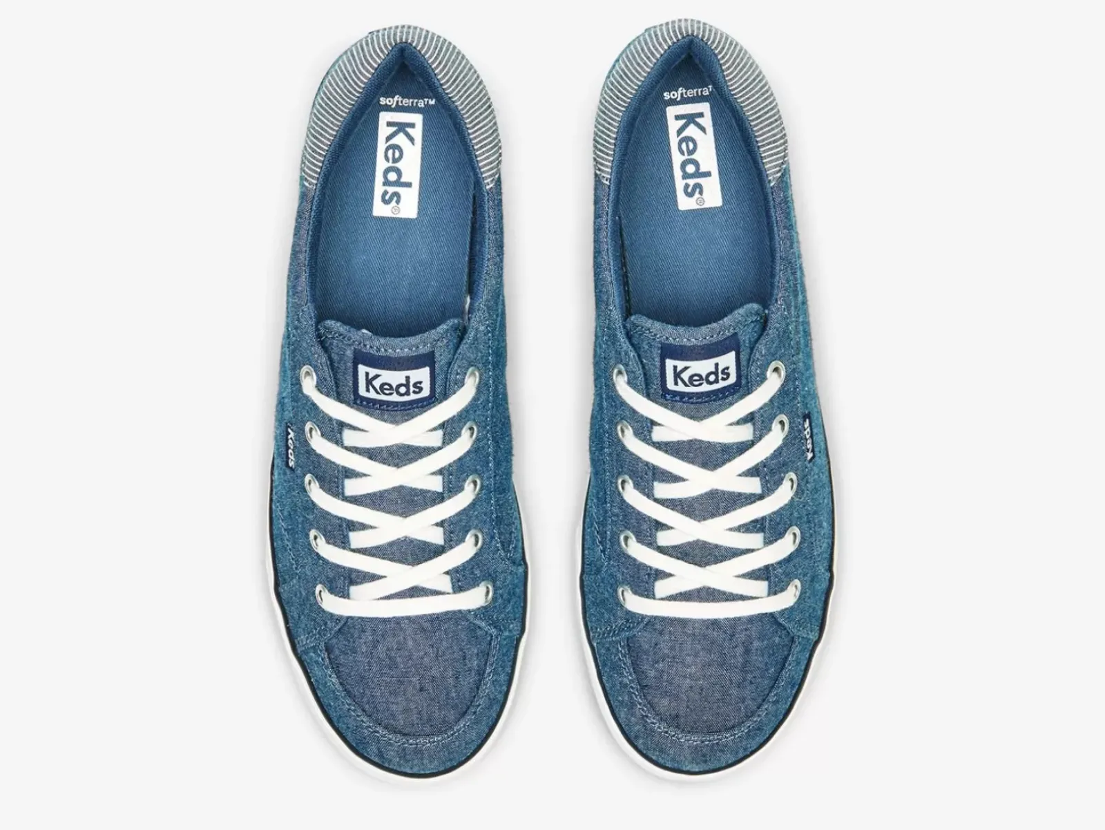 Women's Center Iii Chambray Sneaker<Keds