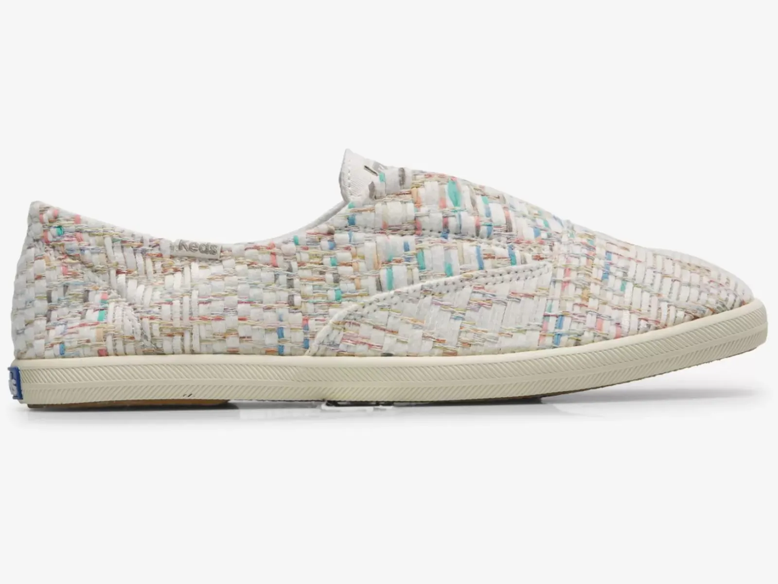 Women's Chillax Textile Natural Weave Slip On Sneaker<Keds