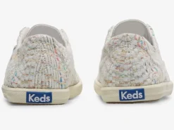 Women's Chillax Textile Natural Weave Slip On Sneaker<Keds