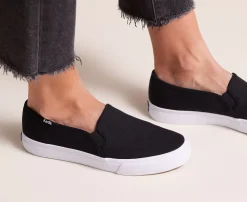 Women's Double Decker Canvas Slip On Sneaker<Keds Online