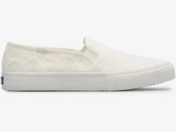 Women's Double Decker Circle Crochet Slip On Sneaker<Keds