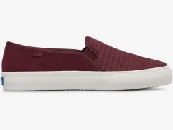 Women's Double Decker Emboss Suede Slip On Sneaker<Keds Hot