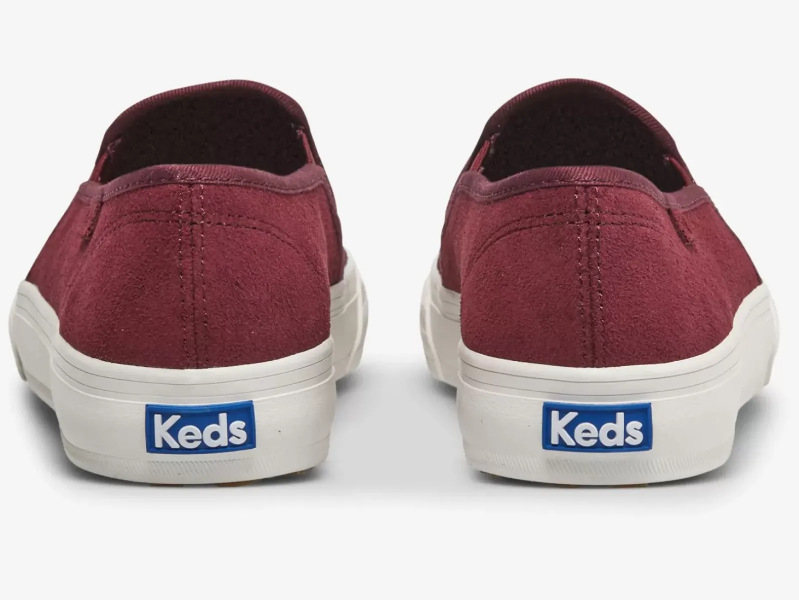 Women's Double Decker Emboss Suede Slip On Sneaker<Keds Hot