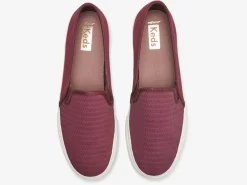 Women's Double Decker Emboss Suede Slip On Sneaker<Keds Hot