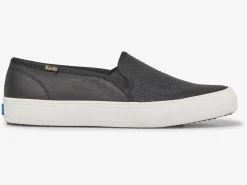 Women's Double Decker Emboss Leather Slip On Sneaker<Keds Discount
