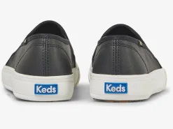 Women's Double Decker Emboss Leather Slip On Sneaker<Keds Discount