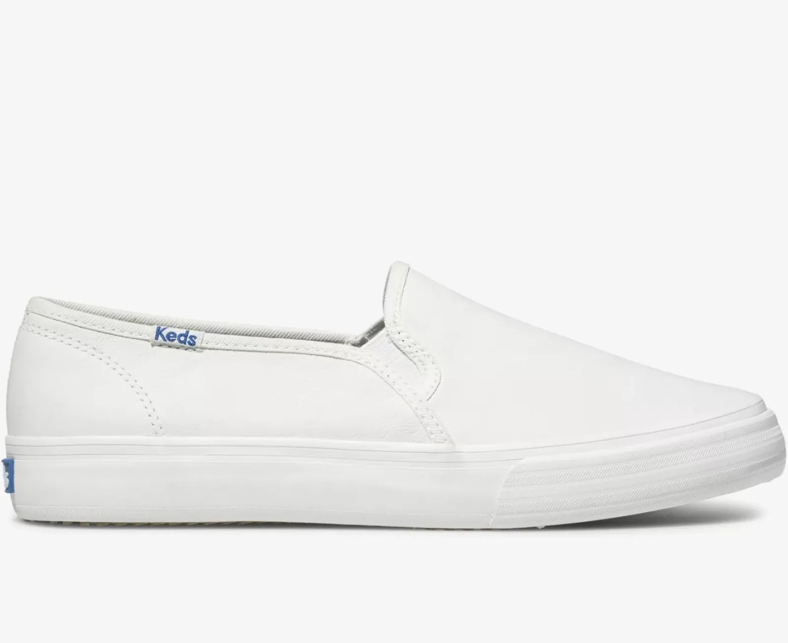 Women's Double Decker Leather Slip On Sneaker<Keds