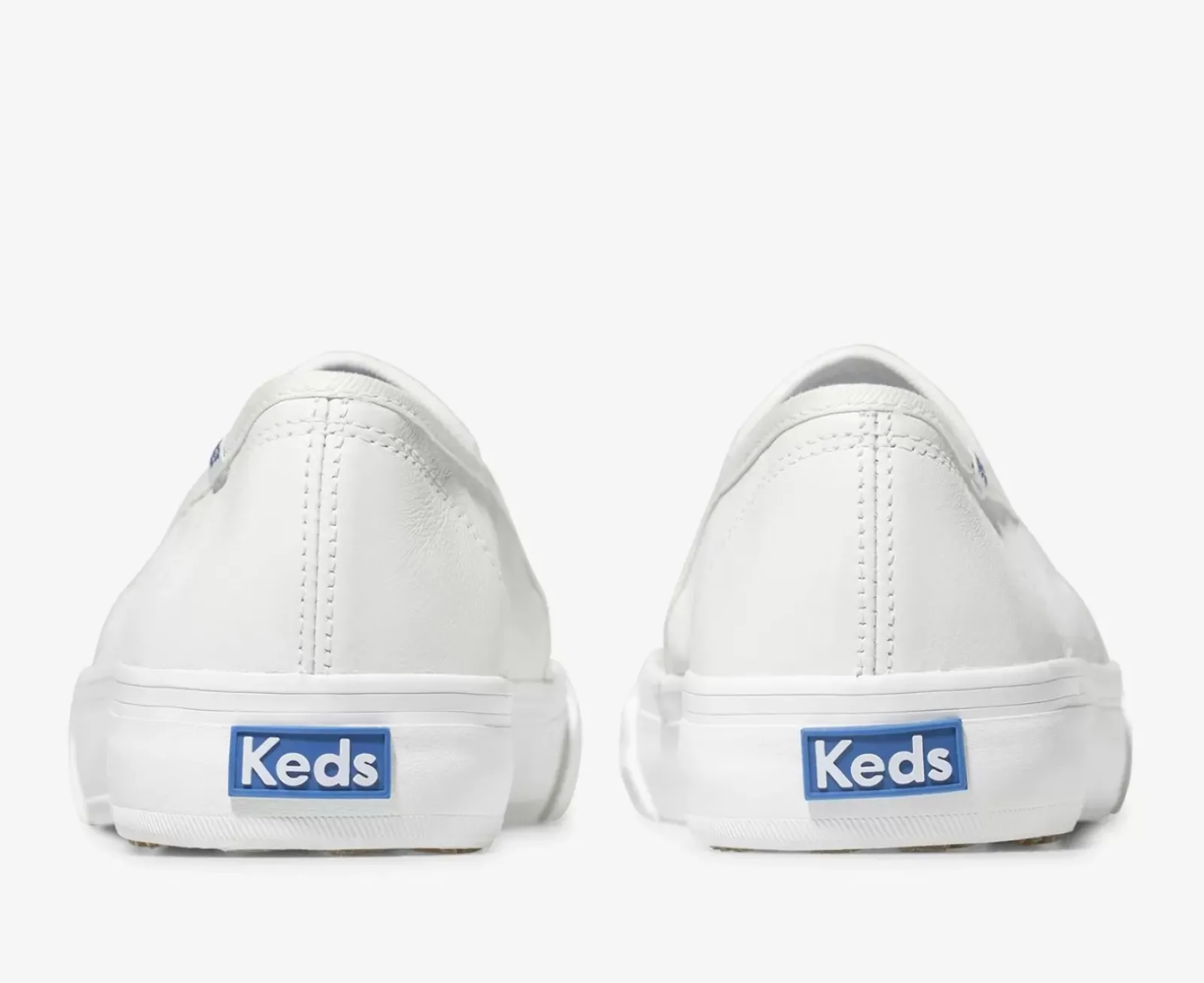 Women's Double Decker Leather Slip On Sneaker<Keds