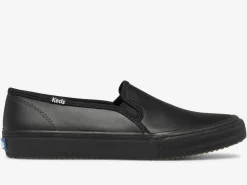 Women's Double Decker Leather Slip On Sneaker<Keds Outlet