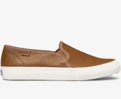 Women's Double Decker Leather Slip On Sneaker<Keds Clearance