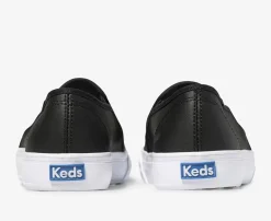 Women's Double Decker Leather Slip On Sneaker<Keds Online