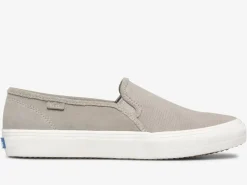 Women's Double Decker Perf Suede Slip On Sneaker<Keds New