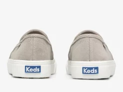 Women's Double Decker Perf Suede Slip On Sneaker<Keds New