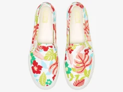 Women's Double Decker Tropical Print Slip On Sneaker<Keds Clearance