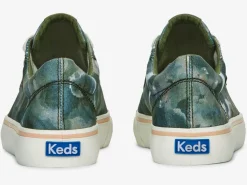 Women's Jump Kick Canvas Abstract Floral Print Sneaker<Keds New