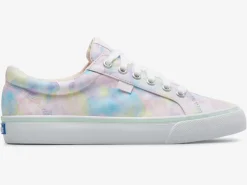 Women's Jump Kick Canvas Abstract Floral Print Sneaker<Keds New