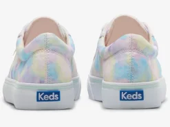 Women's Jump Kick Canvas Abstract Floral Print Sneaker<Keds New