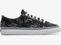Women's Jump Kick Canvas Hand Drawn Floral Sneaker<Keds Hot