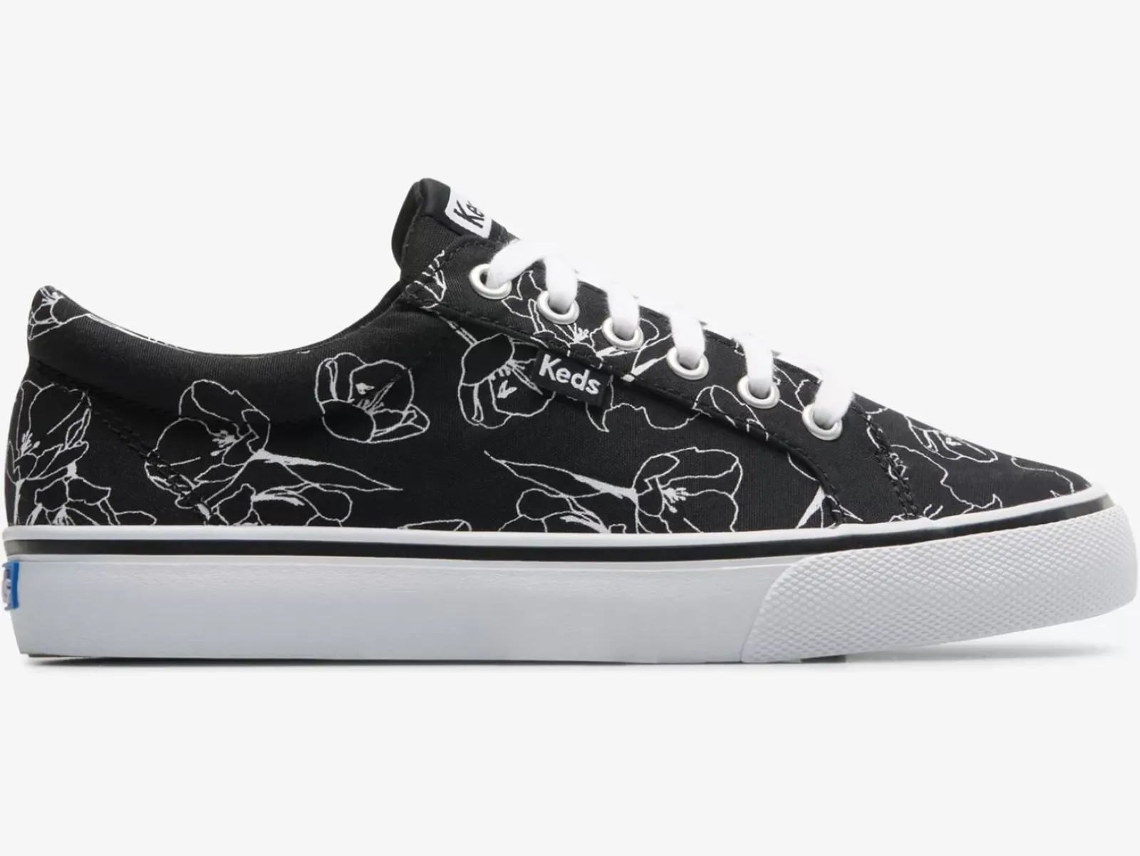 Women's Jump Kick Canvas Hand Drawn Floral Sneaker<Keds Hot