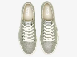 Women's Jump Kick Duo Textile Metallic Sneaker<Keds New
