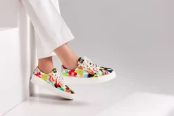 Women's Jump Kick Duo Tropical Print Sneaker<Keds