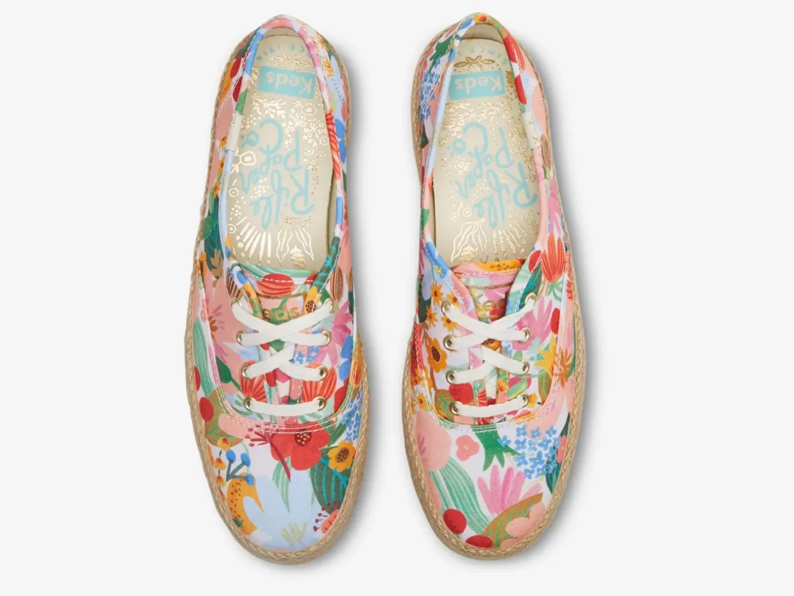 Women's X Rifle Paper Co. The Platform Jute Sicily<Keds Best