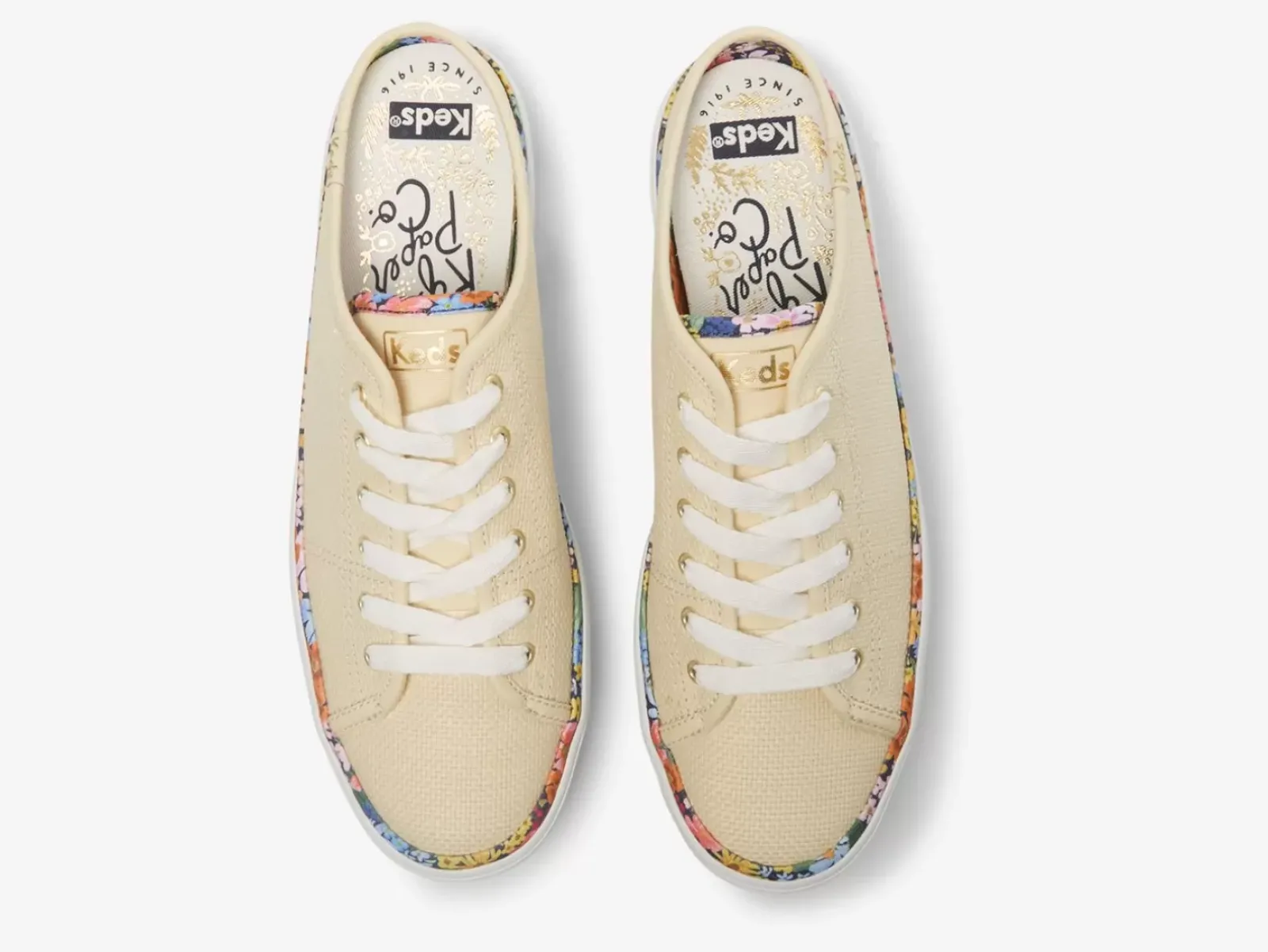 Women's X Rifle Paper Co. Kickstart Mule Raffia<Keds New