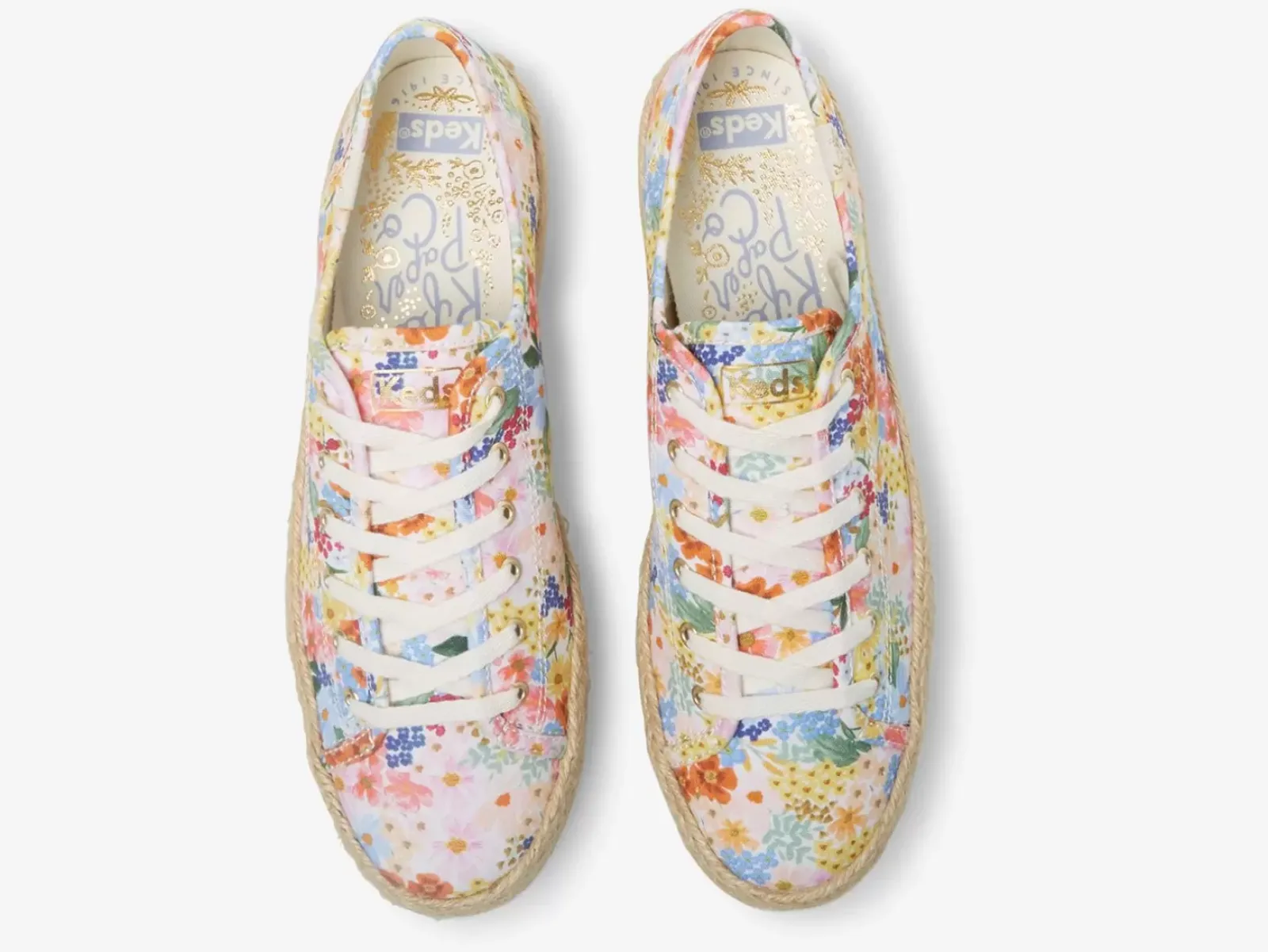 Women's X Rifle Paper Co. Triple Kick Jute Margaux<Keds Clearance