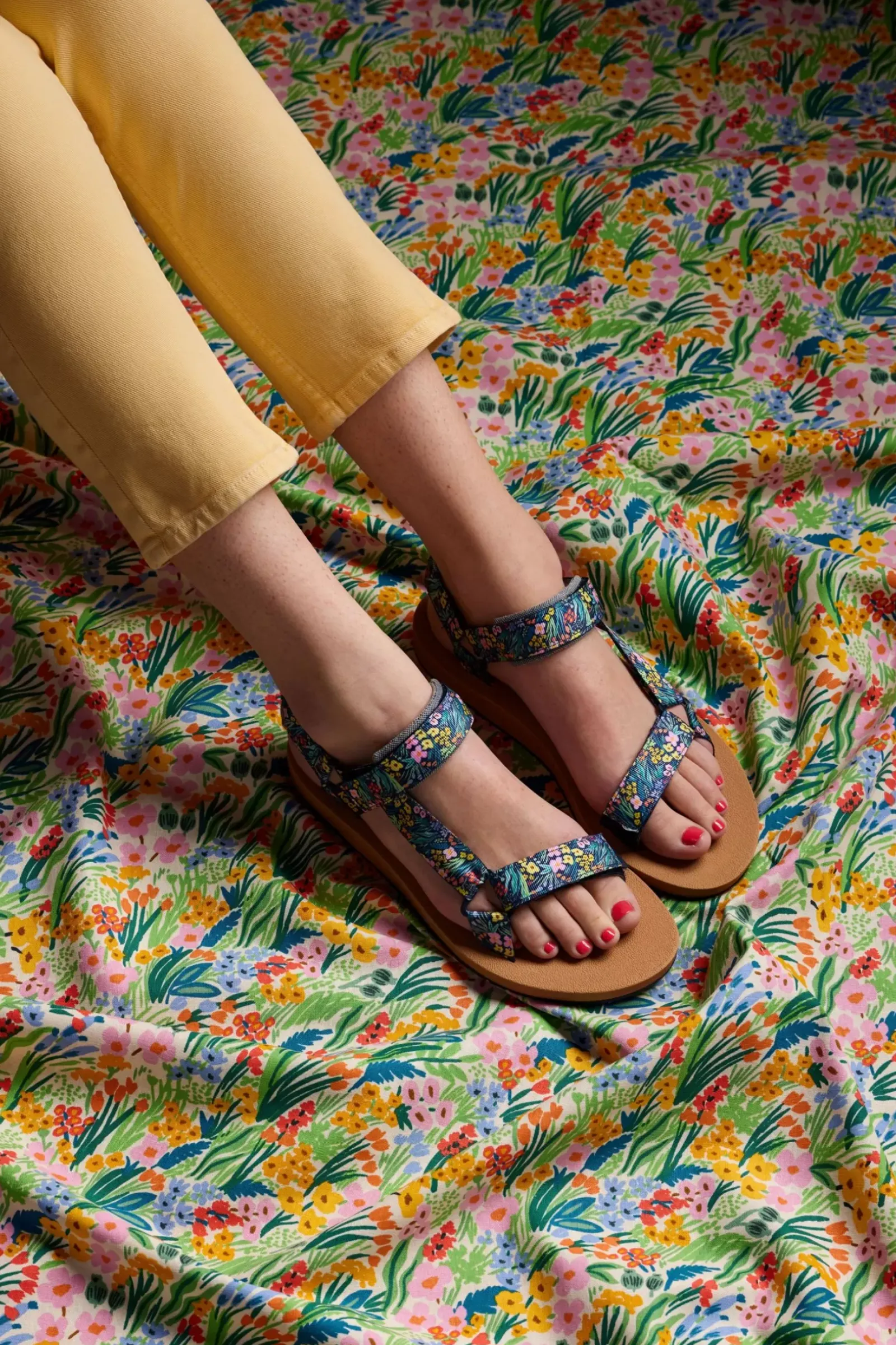 Women's X Rifle Paper Co. Trio Sandal<Keds Clearance