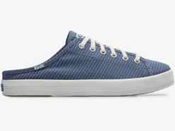 Women's Kickstart Mule Canvas Stripe Slip On Sneaker<Keds Hot