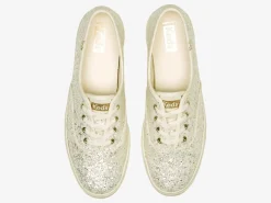 Women's The Platform Glitter Celebration Sneaker<Keds Discount