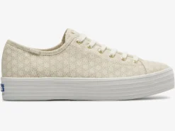Women's Triple Kick Canvas Floral Print Sneaker<Keds Best