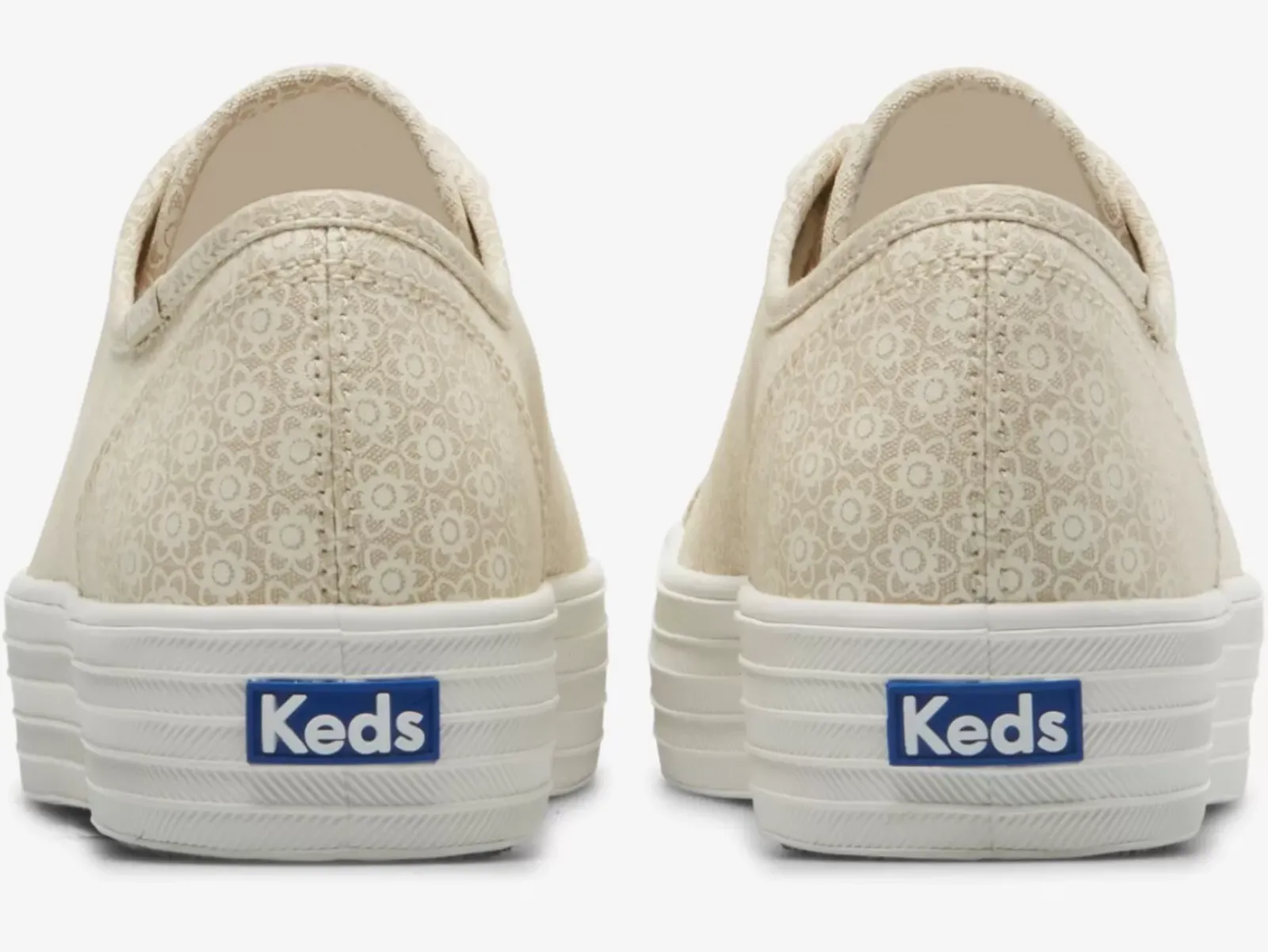 Women's Triple Kick Canvas Floral Print Sneaker<Keds Best