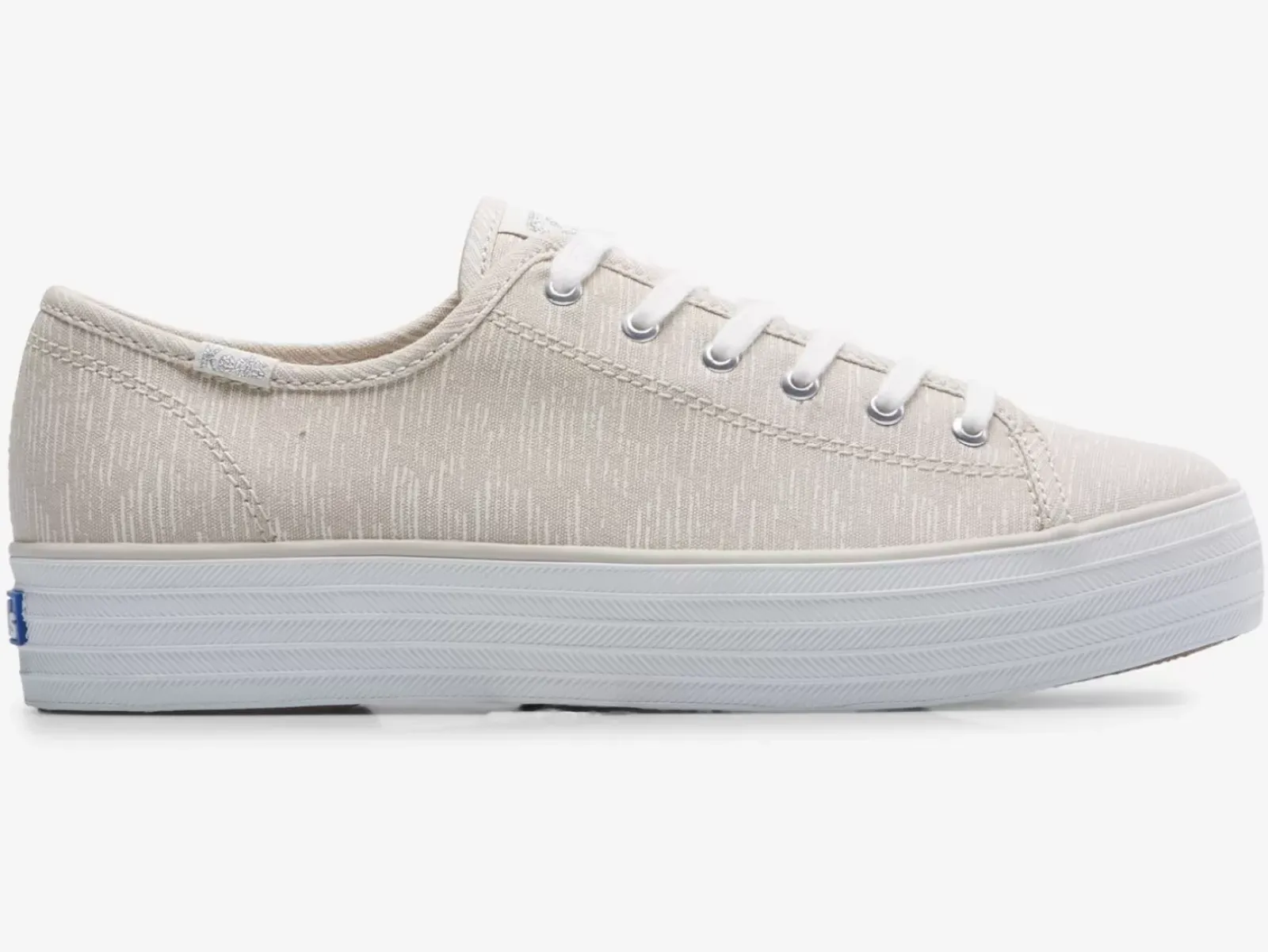 Women's Triple Kick Canvas Lines Print Sneaker<Keds Clearance