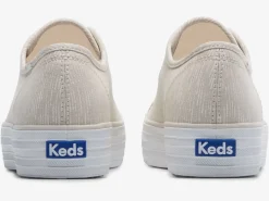 Women's Triple Kick Canvas Lines Print Sneaker<Keds Clearance