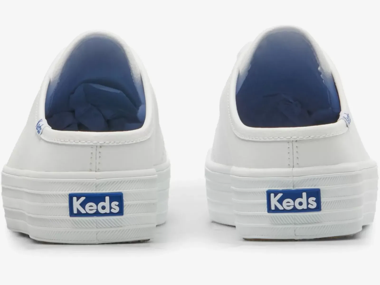 Women's Triple Kick Mule Leather Slip On Sneaker<Keds Best