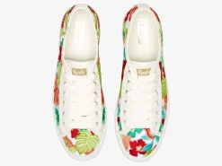 Women's Triple Kick Tropical Embroidery Sneaker<Keds Online