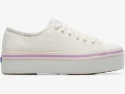 Women's Triple Up Canvas Foxing Stripe Sneaker<Keds Discount