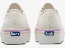 Women's Triple Up Canvas Foxing Stripe Sneaker<Keds Discount