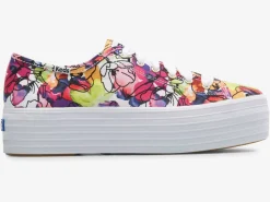 Women's Triple Up Watercolor Floral Sneaker<Keds Best